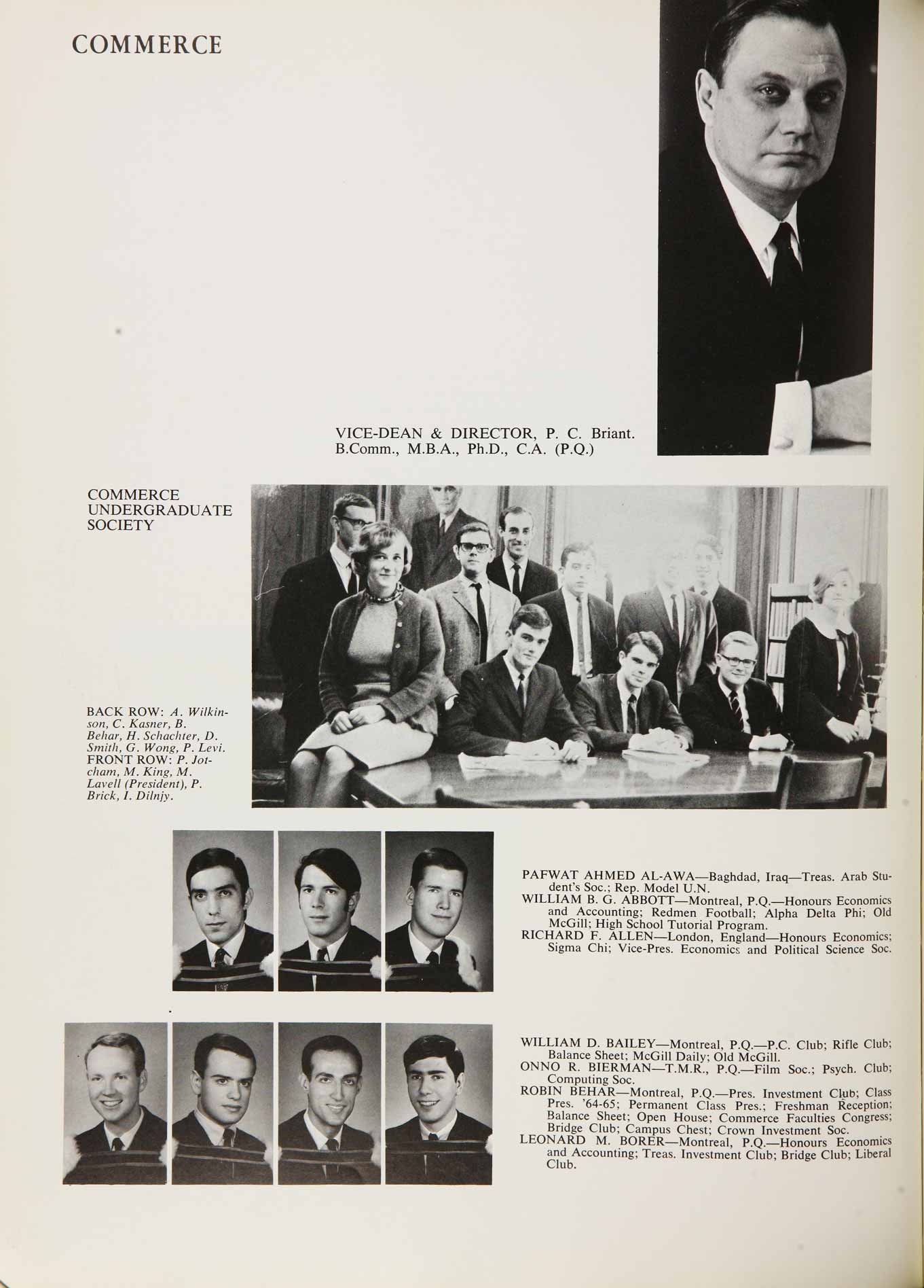 McGill Yearbook: 1967