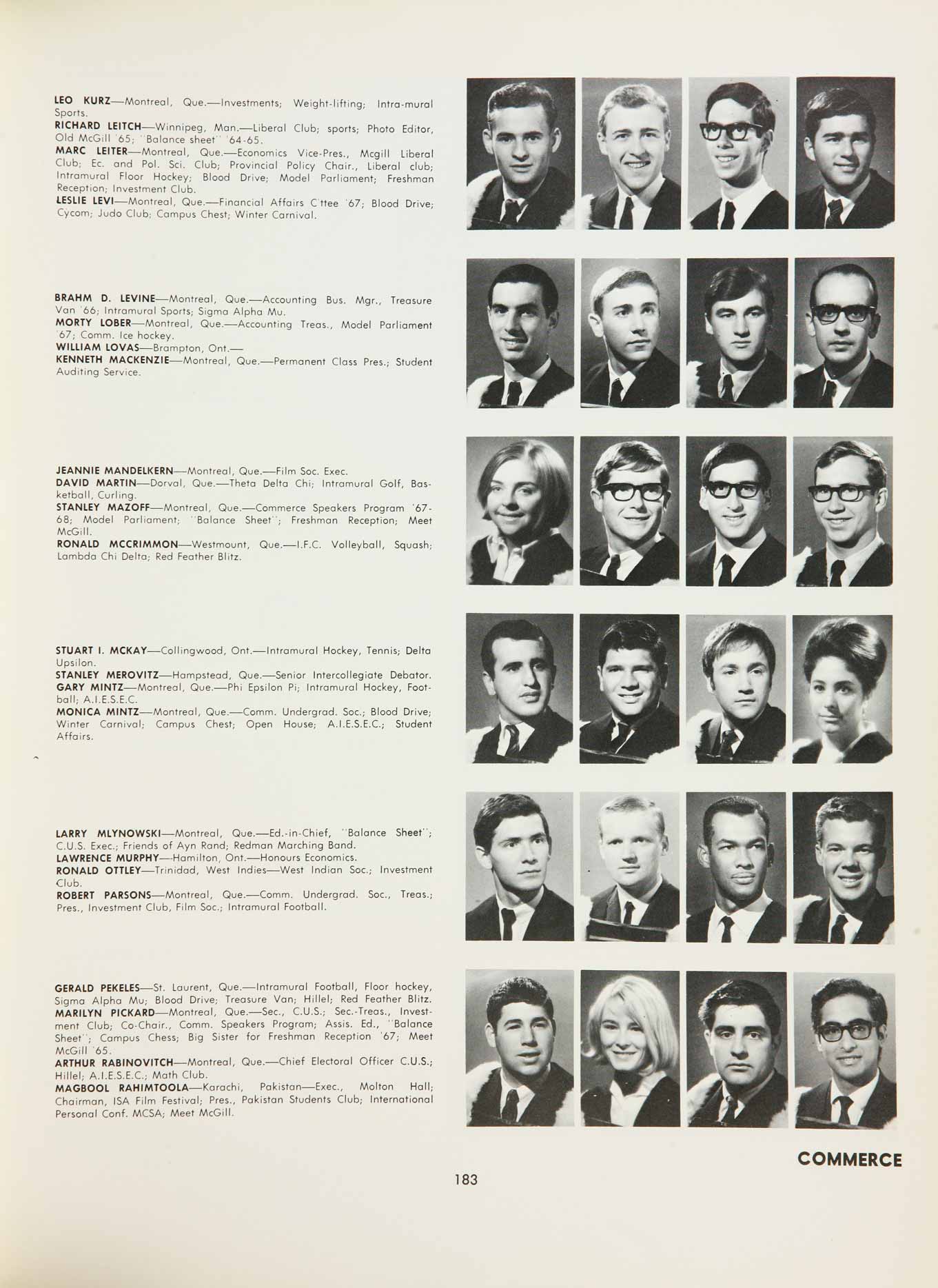 McGill Yearbook: 1968