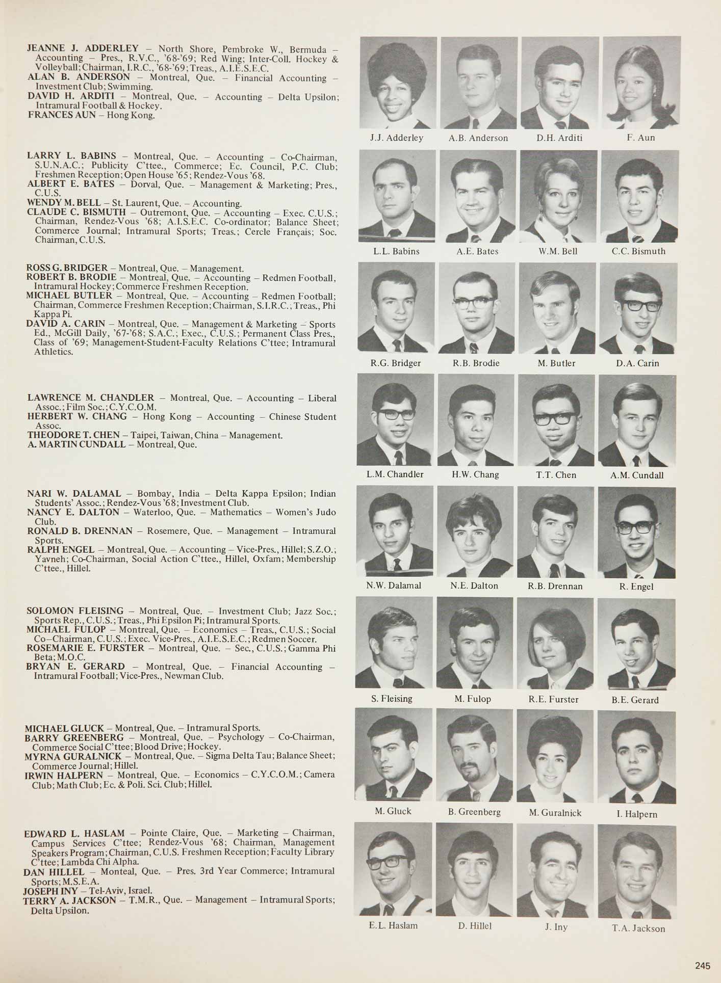 McGill Yearbook: 1969