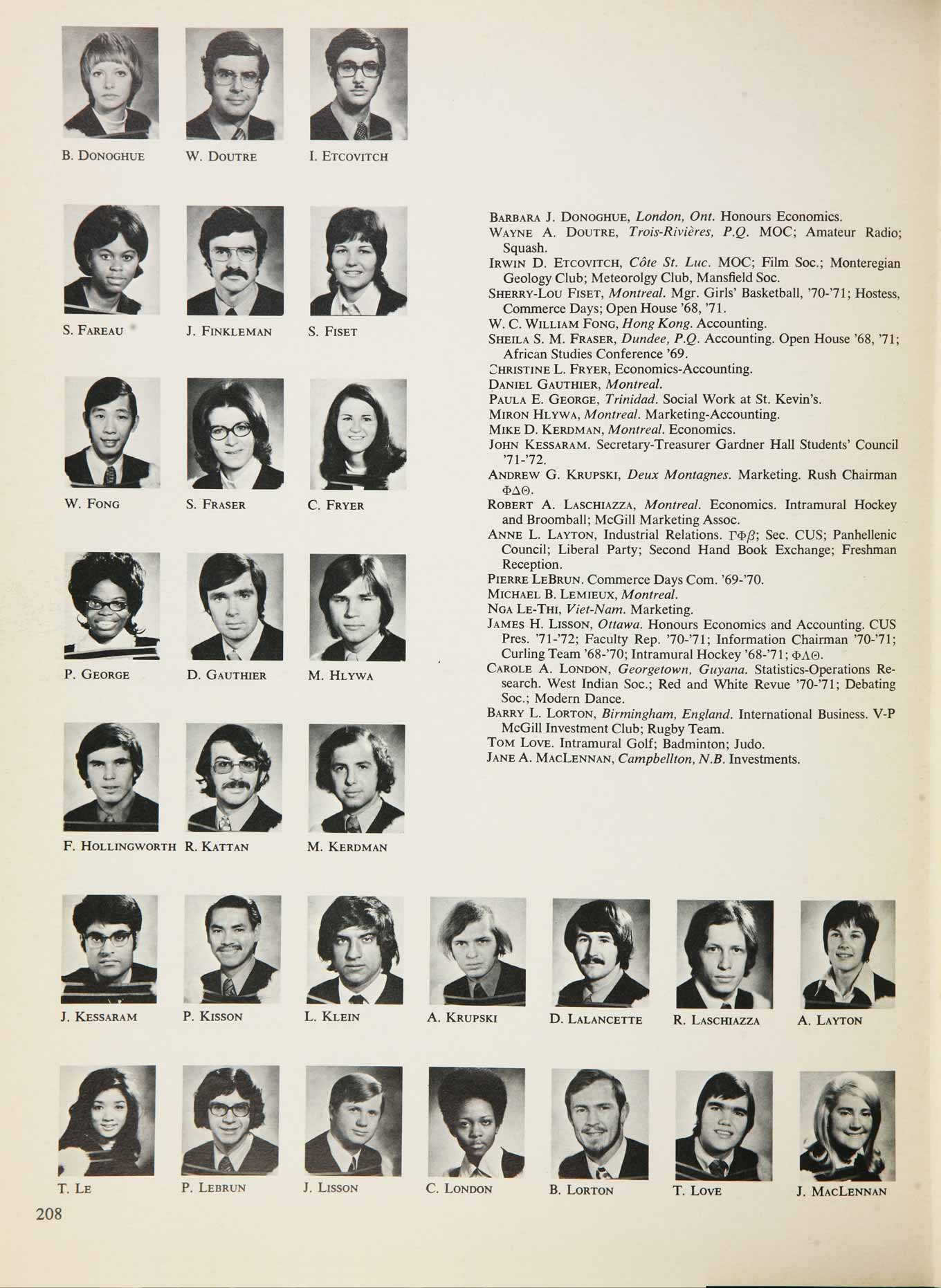 McGill Yearbook: 1972