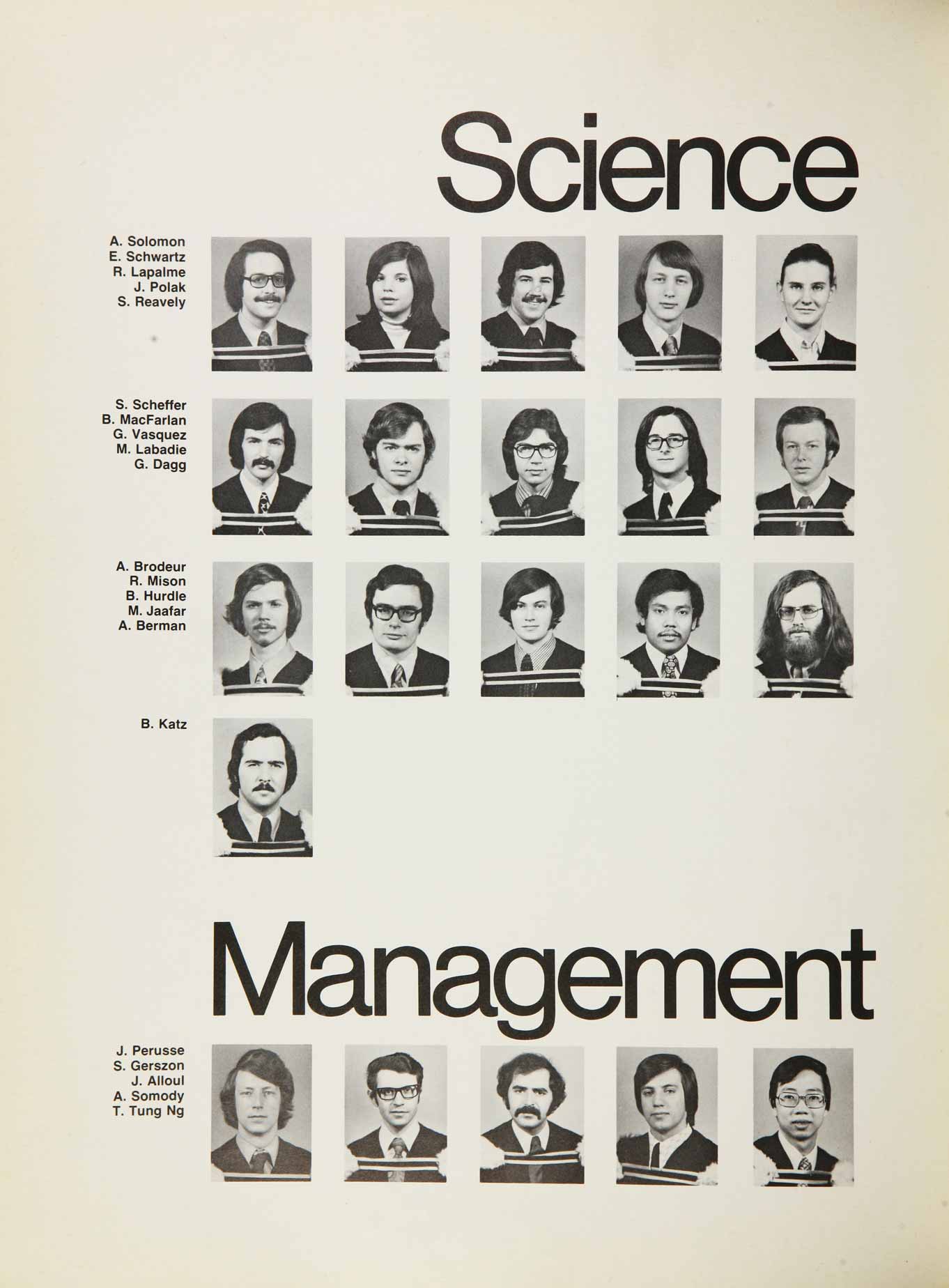 McGill Yearbook: 1973