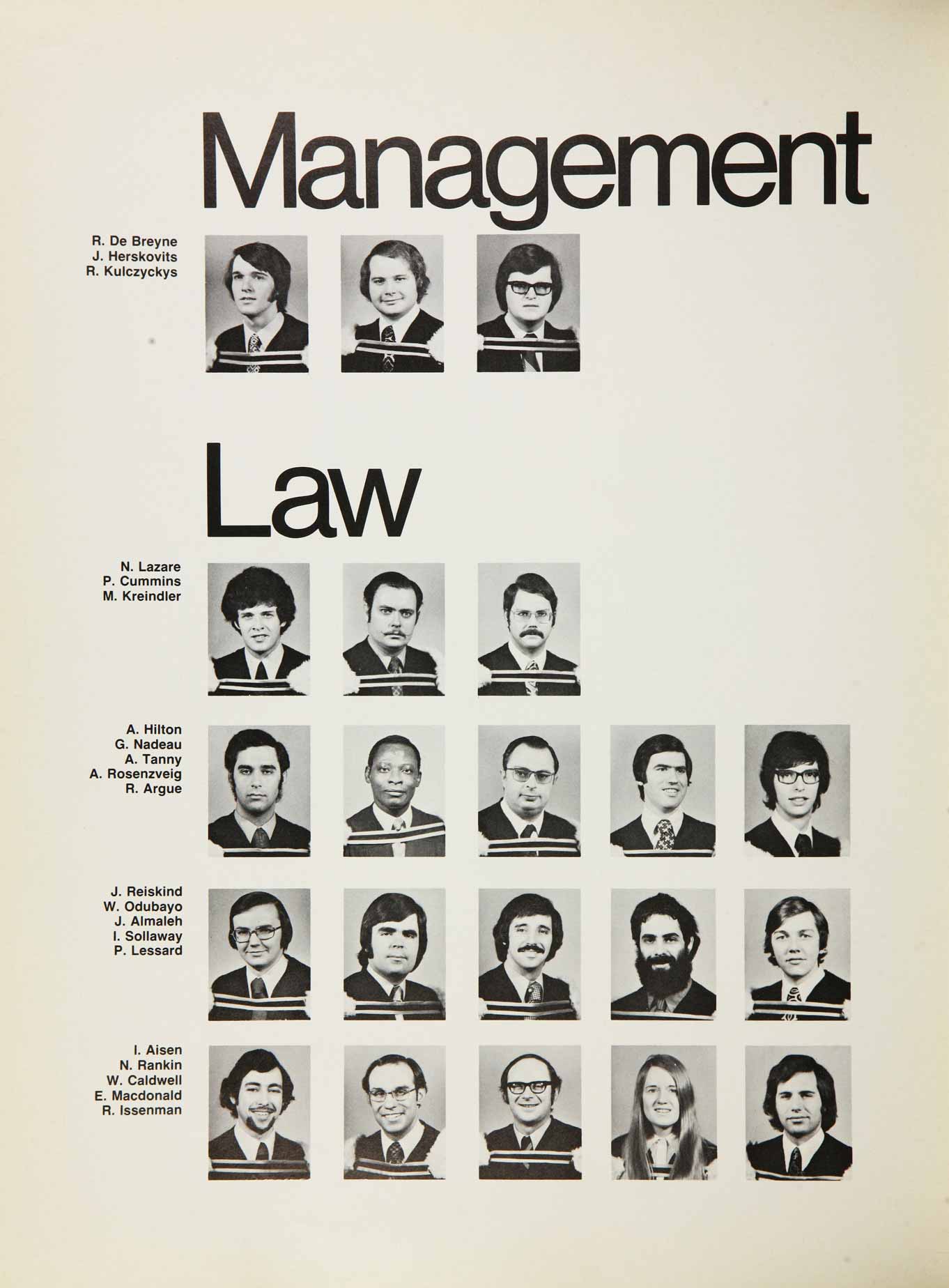 McGill Yearbook: 1973