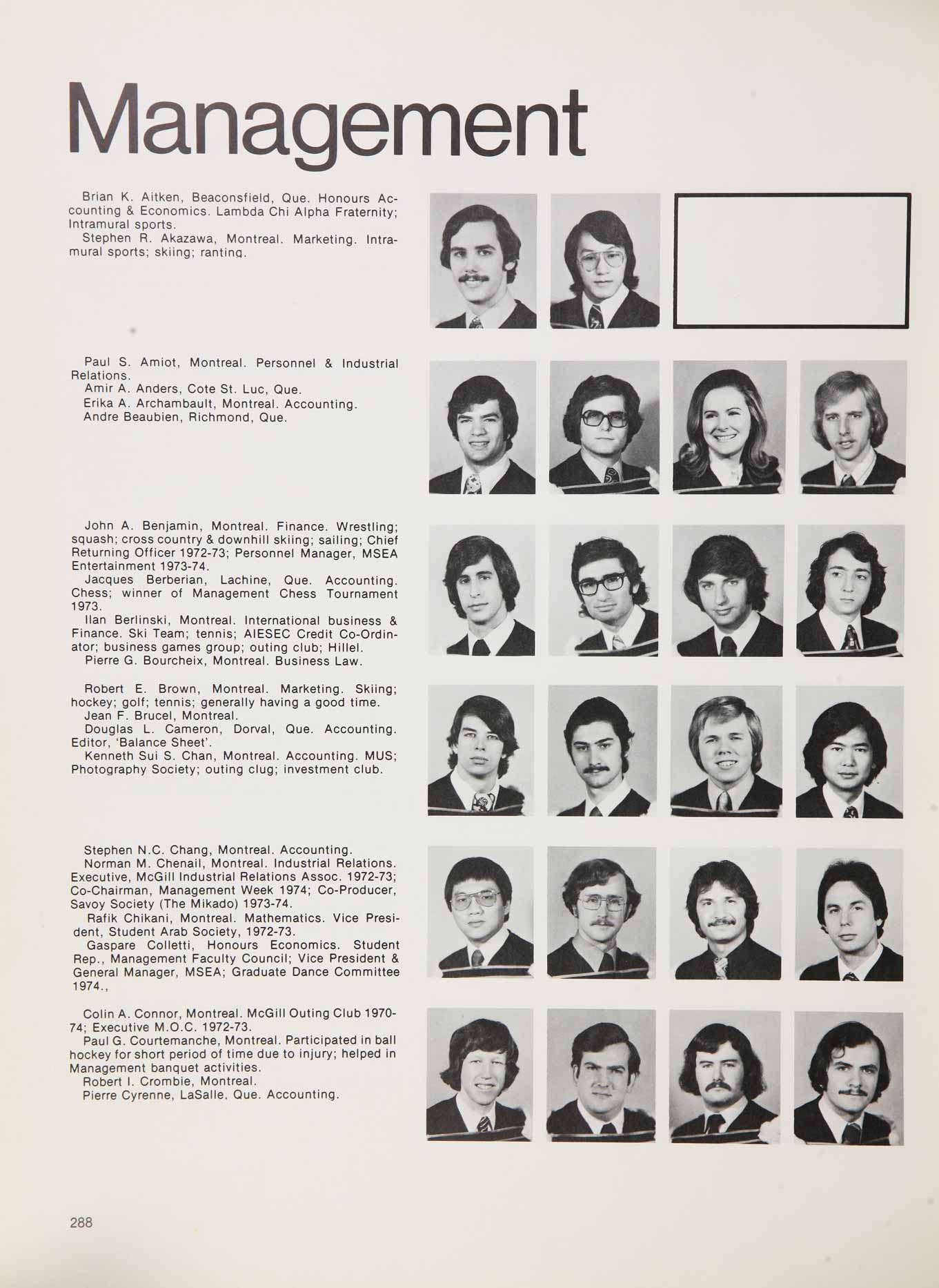 McGill Yearbook: 1974