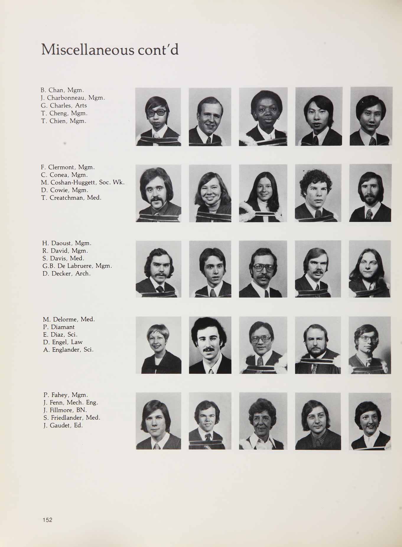 McGill Yearbook: 1975