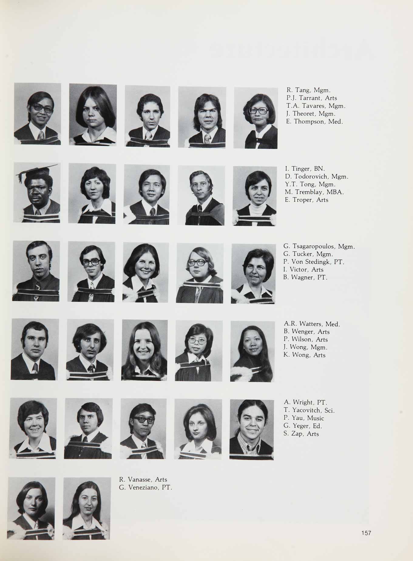 McGill Yearbook: 1975