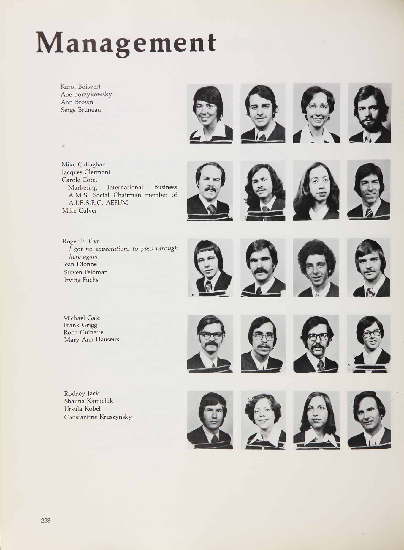 McGill Yearbook: 1975