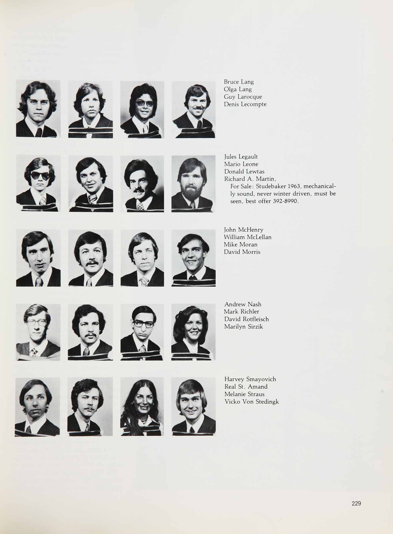 McGill Yearbook: 1975