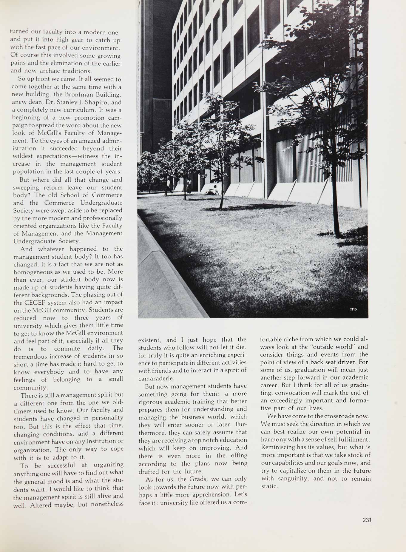 McGill Yearbook: 1975