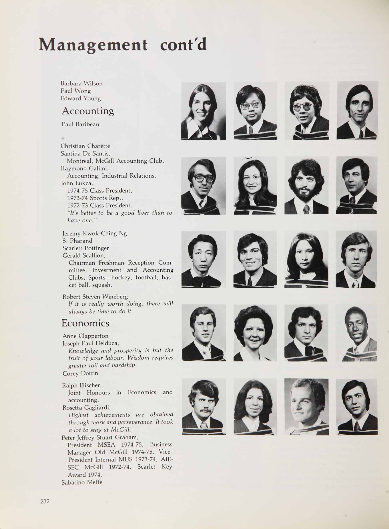 McGill Yearbook: 1975
