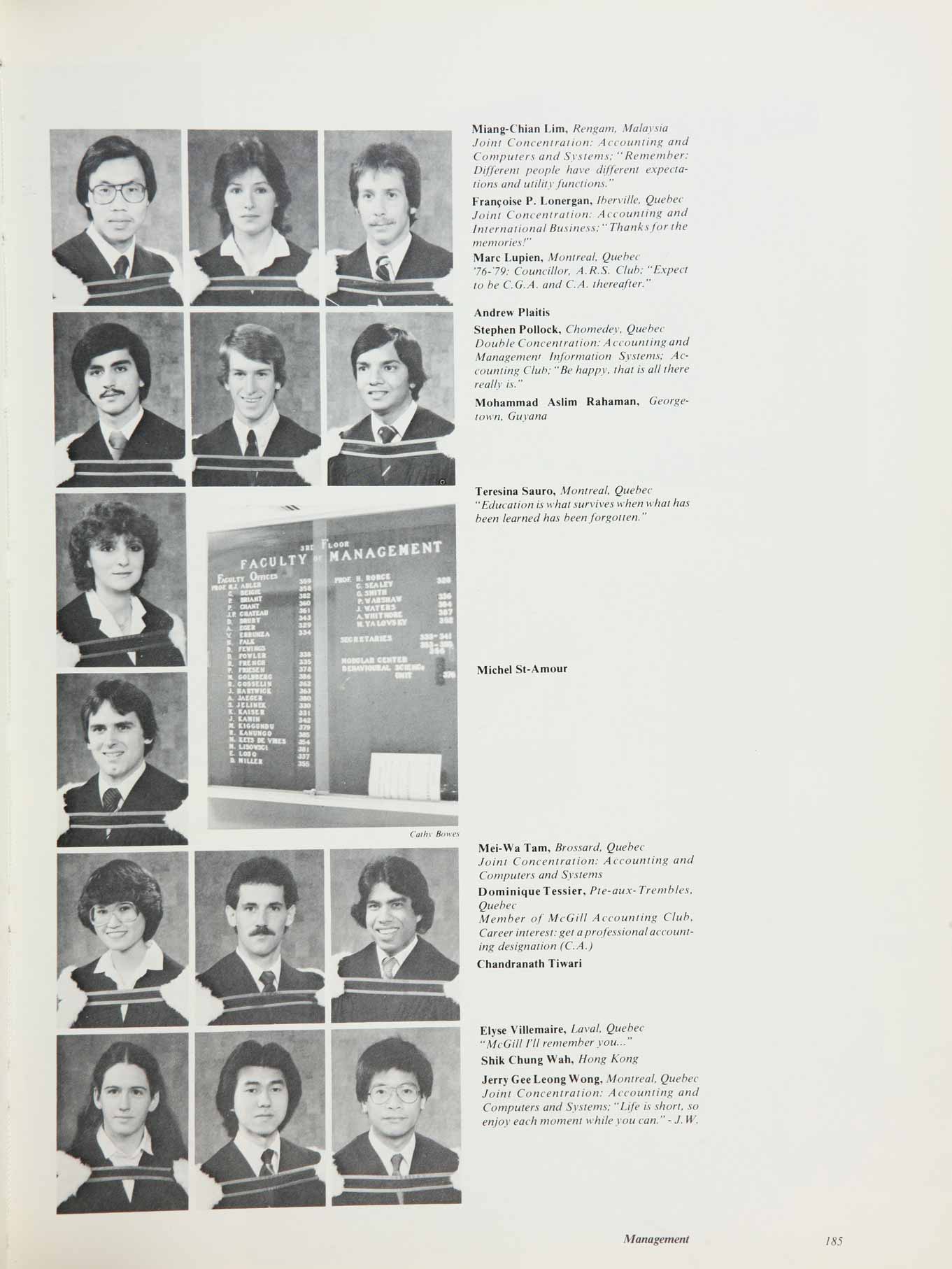 McGill Yearbook: 1982