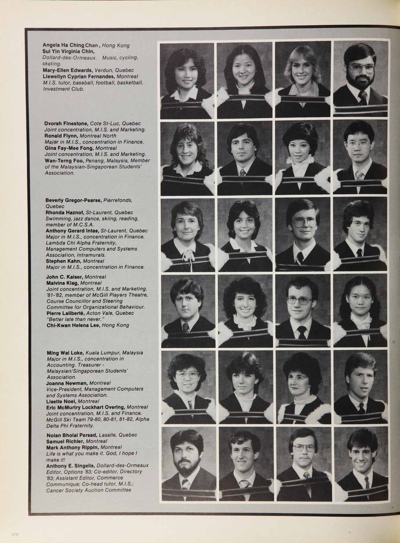 McGill Yearbook: 1983