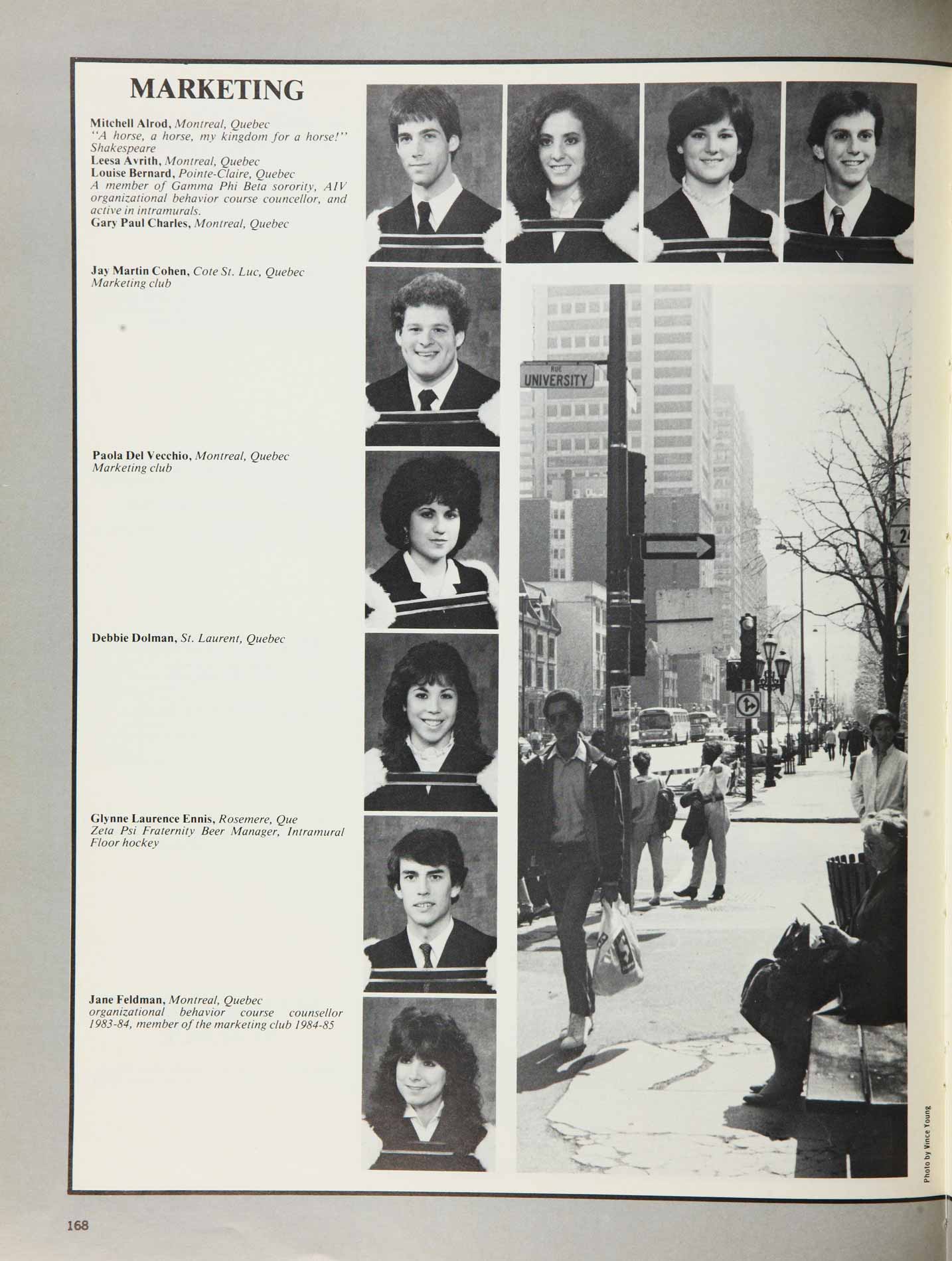 McGill Yearbook: 1985