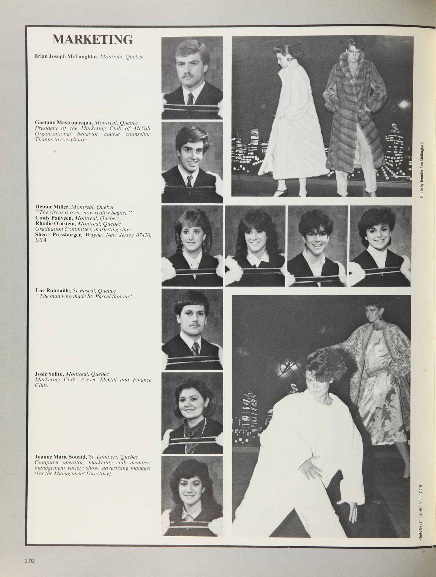 McGill Yearbook: 1985