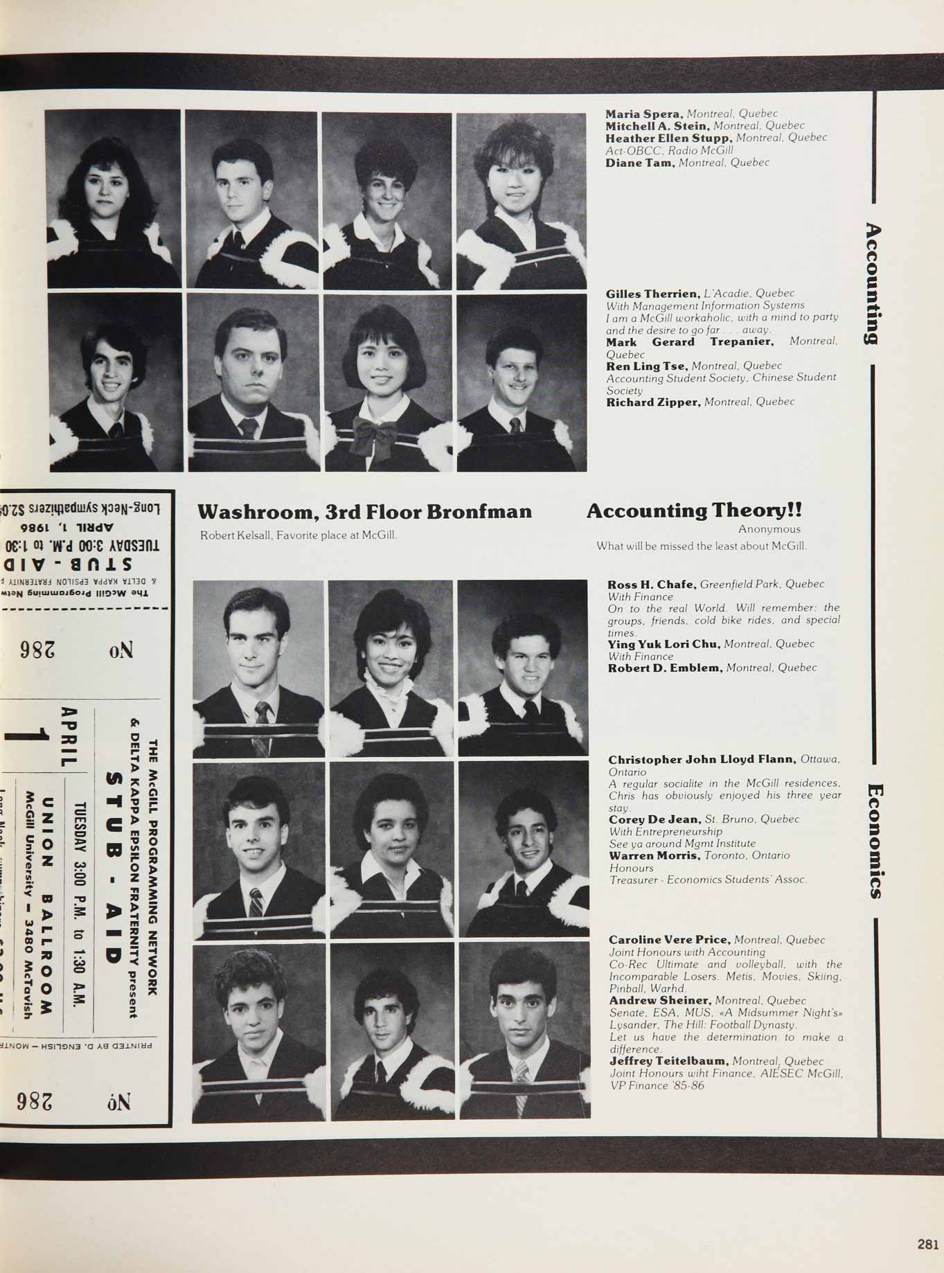 McGill Yearbook: 1986