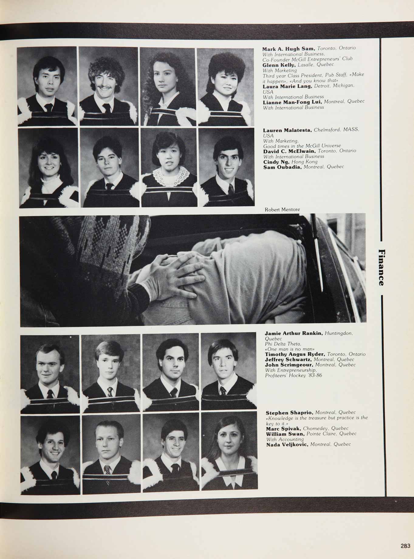 McGill Yearbook: 1986