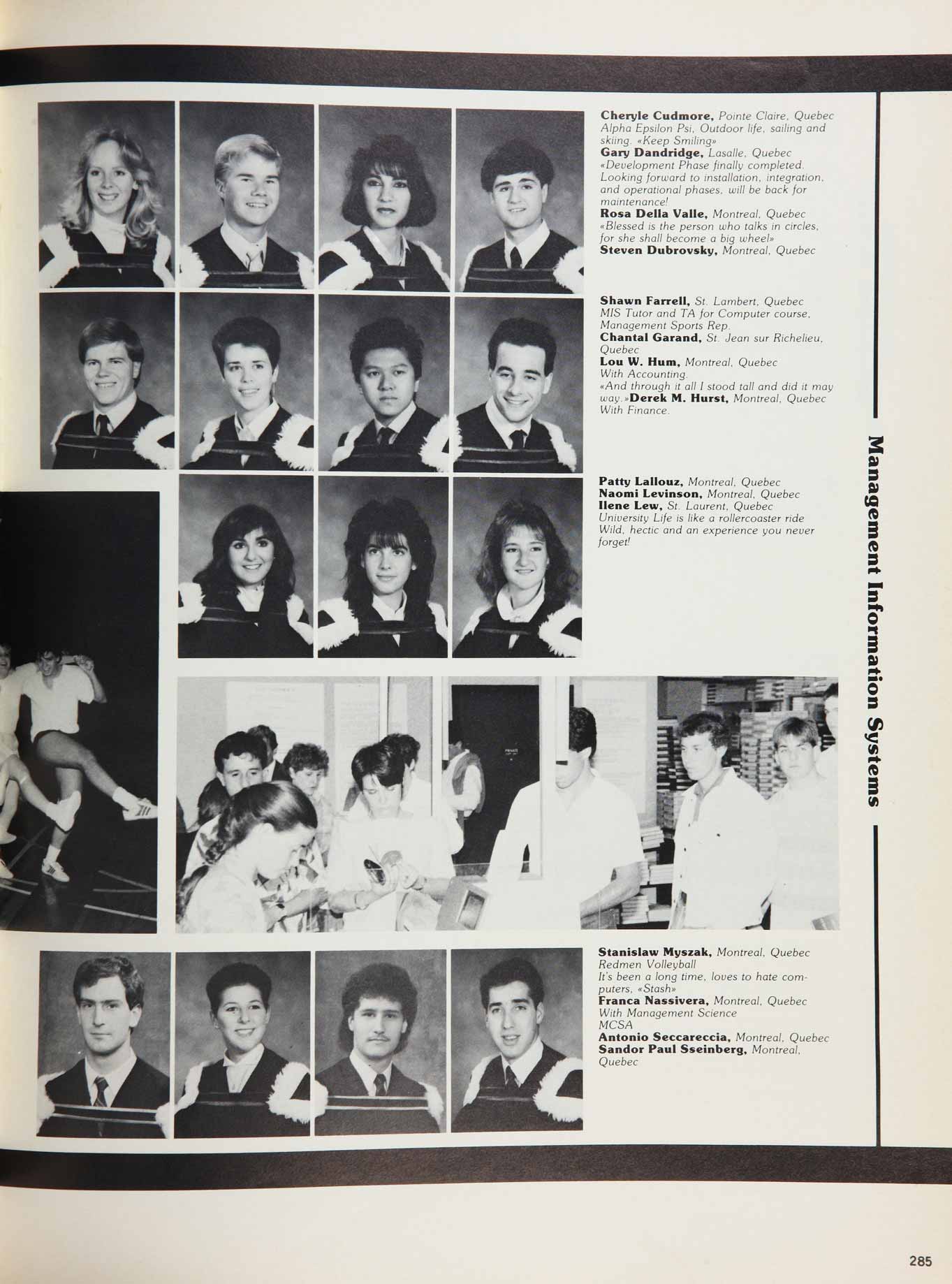 McGill Yearbook: 1986