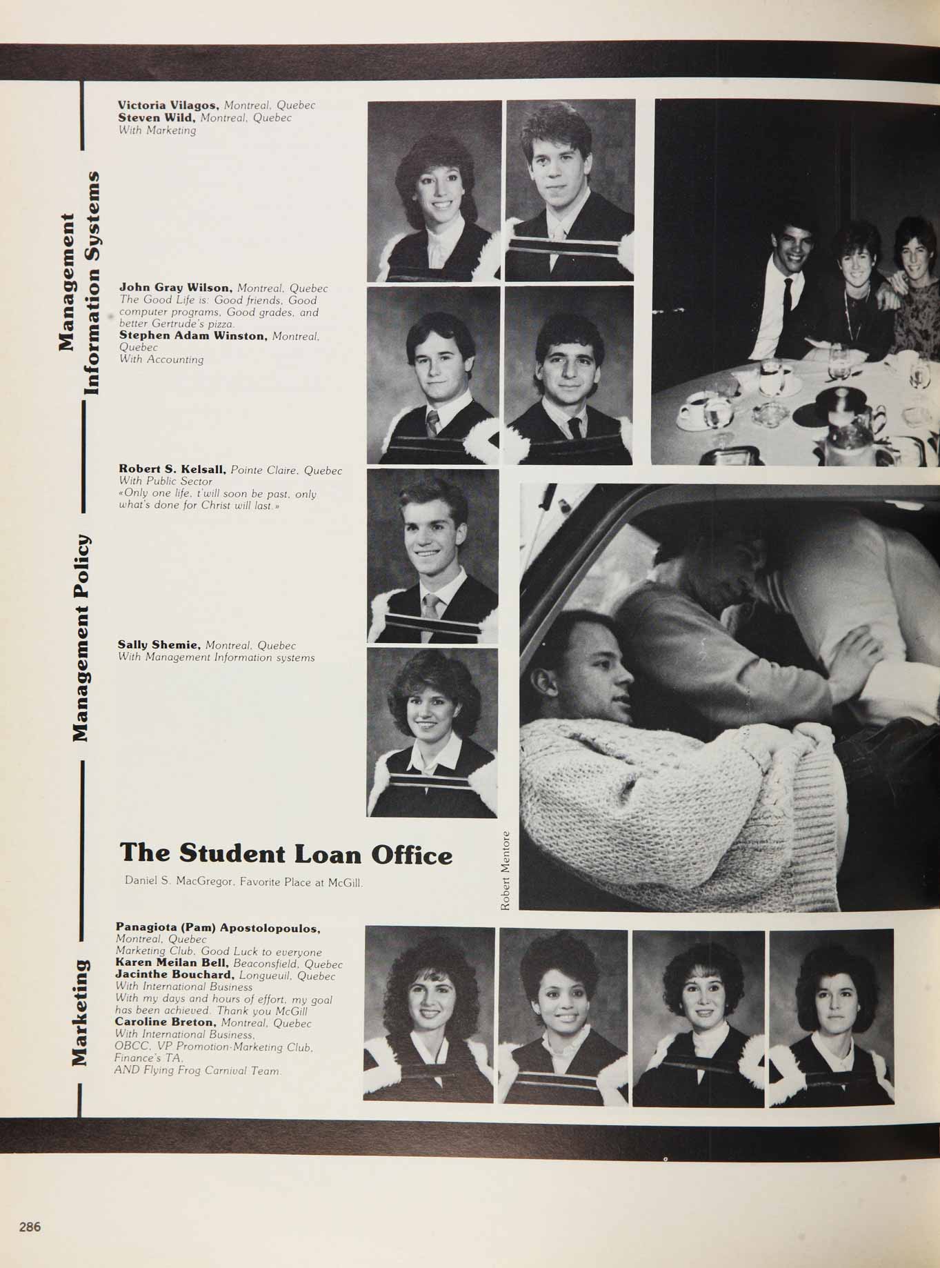 McGill Yearbook: 1986