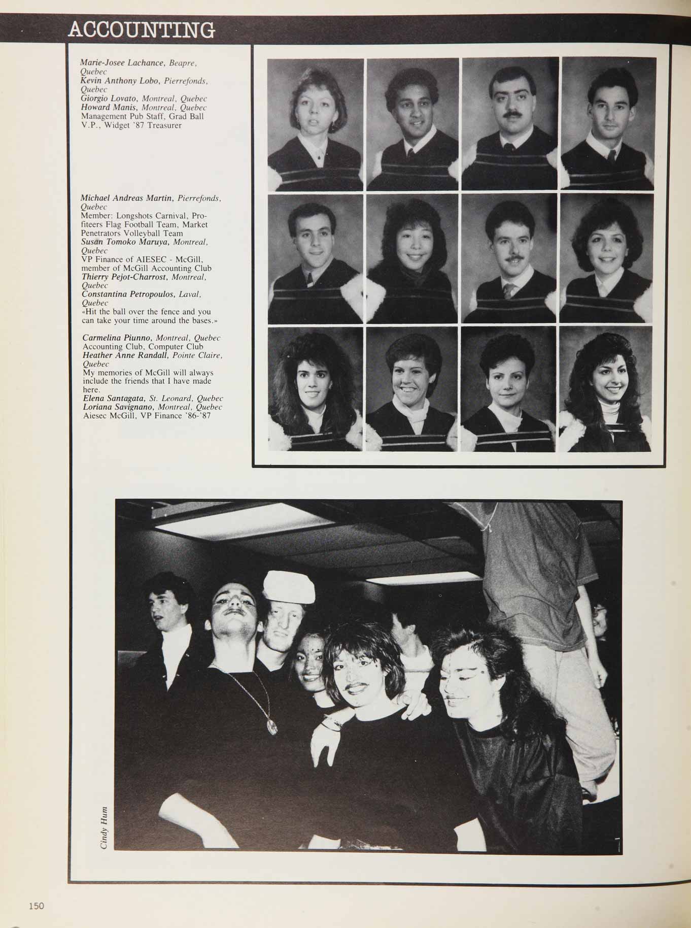 McGill Yearbook: 1987