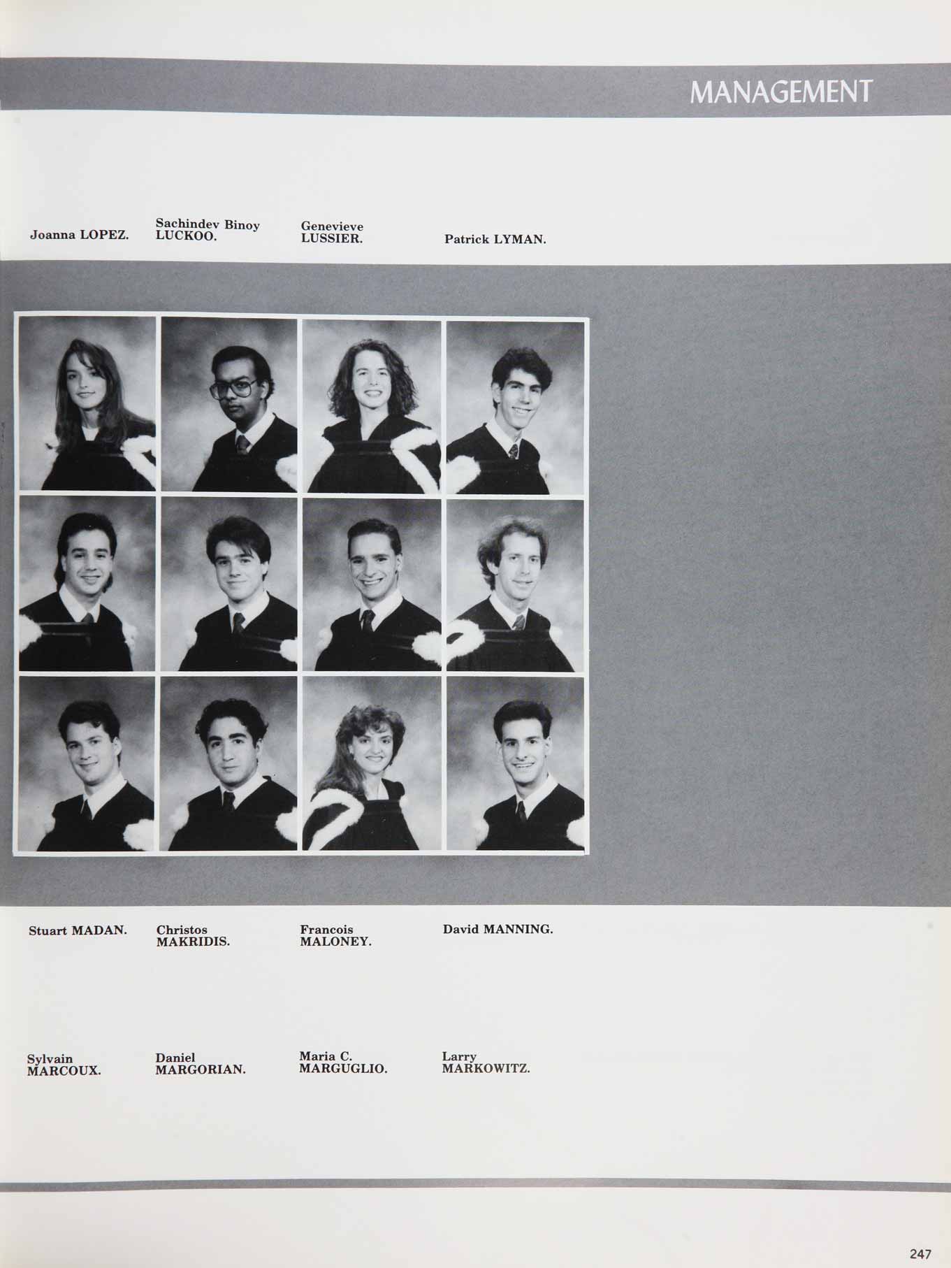 McGill Yearbook: 1991