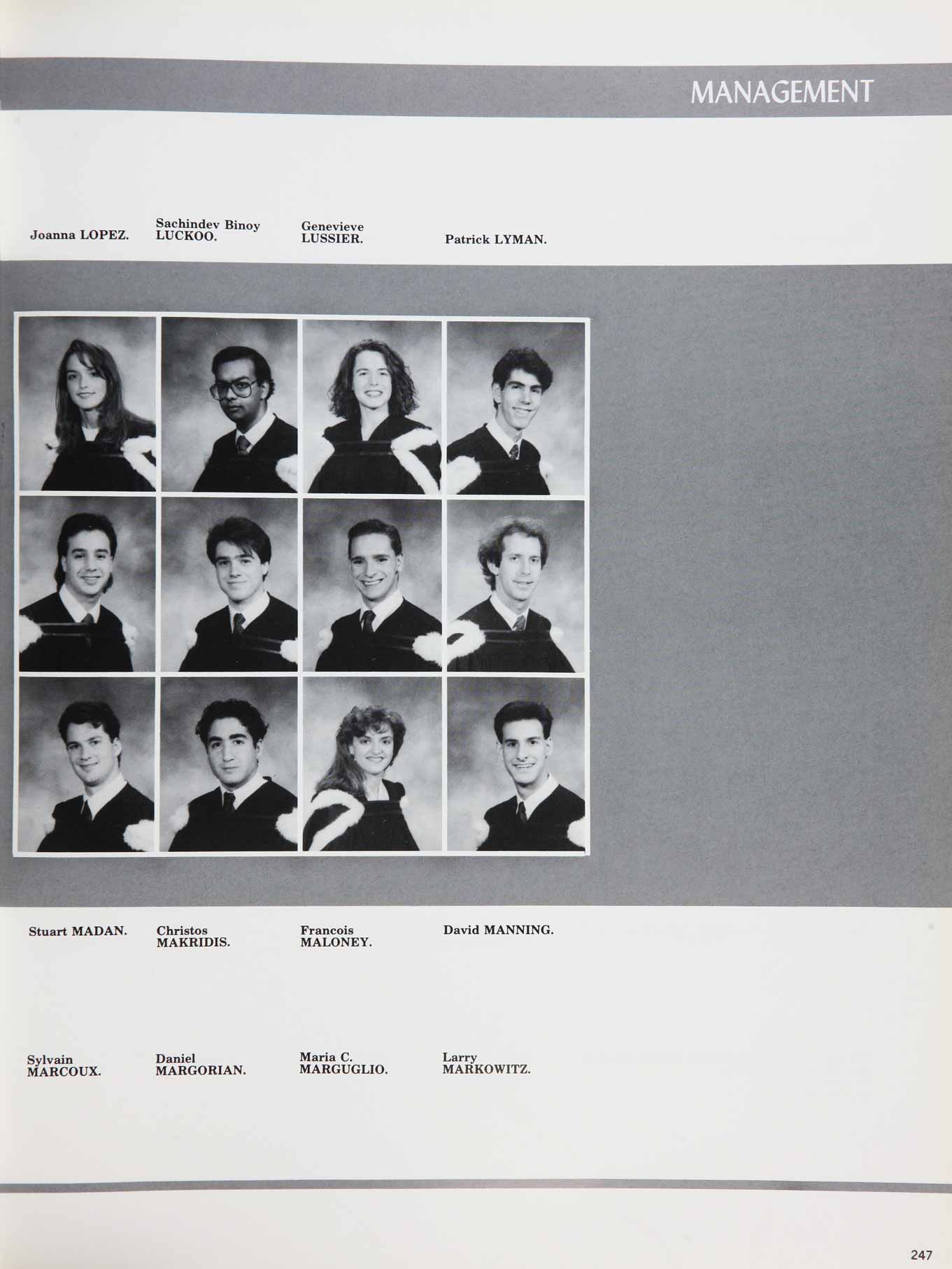 McGill Yearbook: 1991