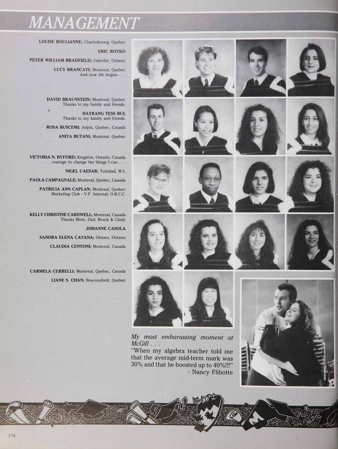 McGill Yearbook: 1992