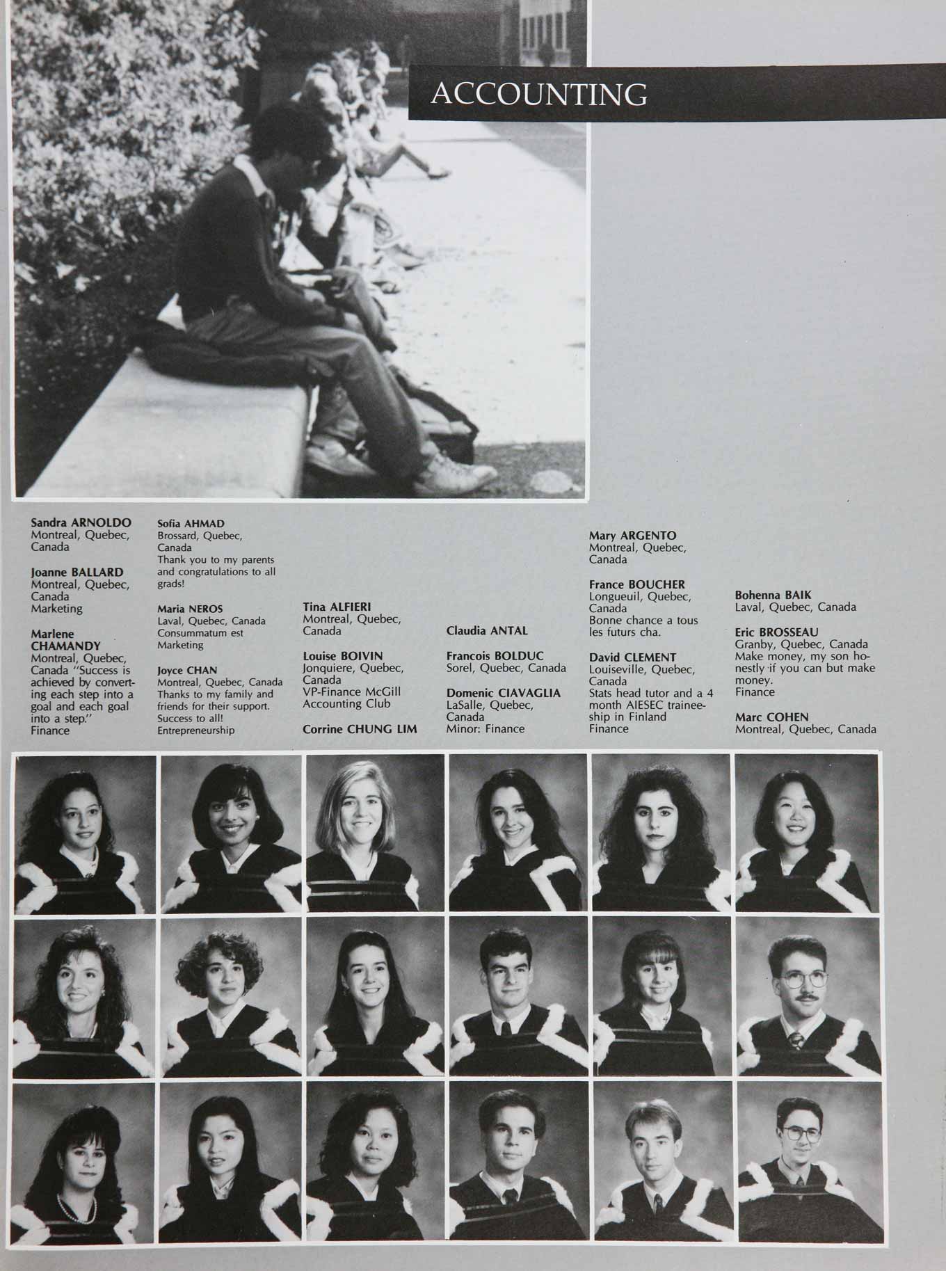 McGill Yearbook: 1993