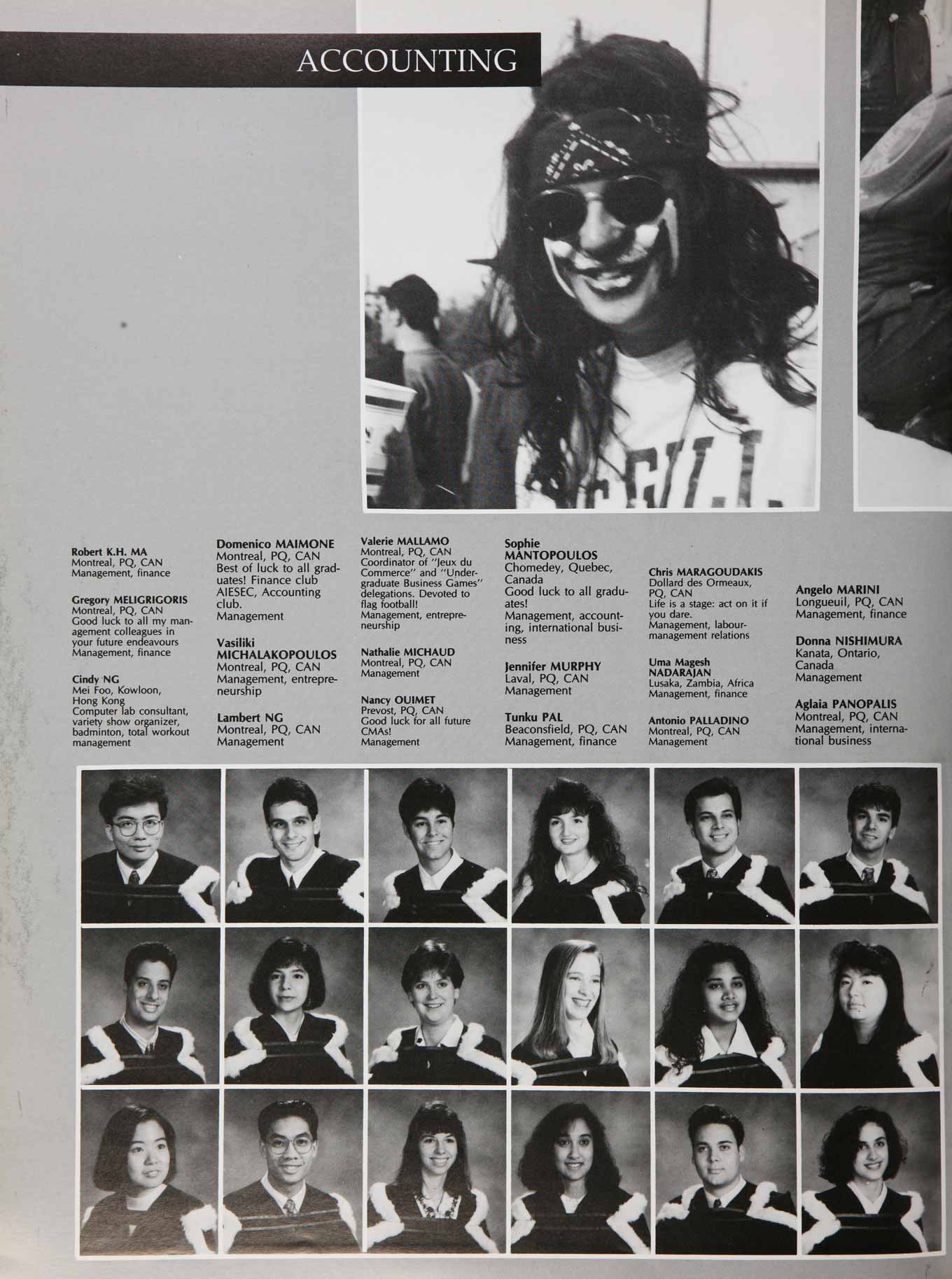 McGill Yearbook: 1993