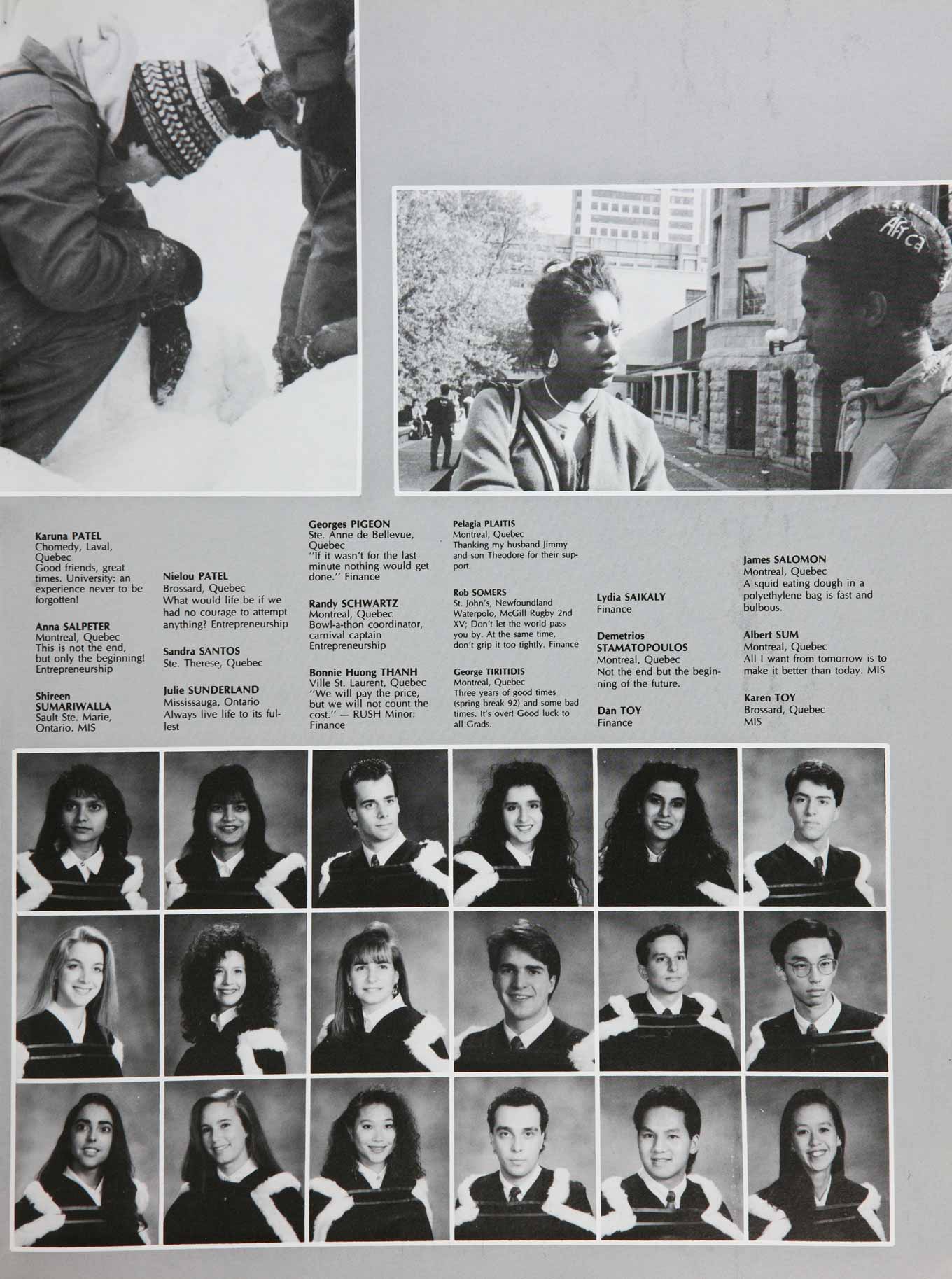 McGill Yearbook: 1993