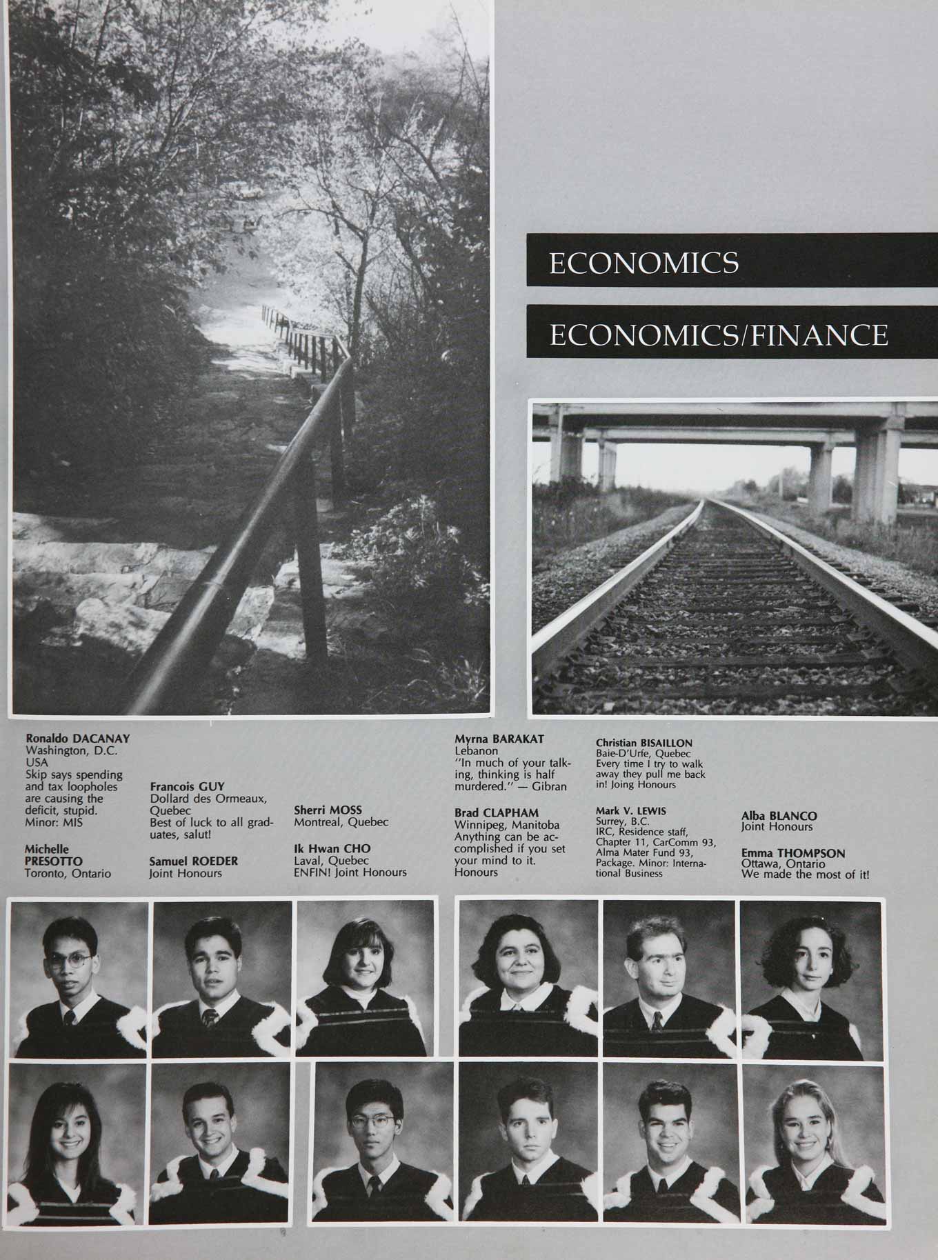 McGill Yearbook: 1993