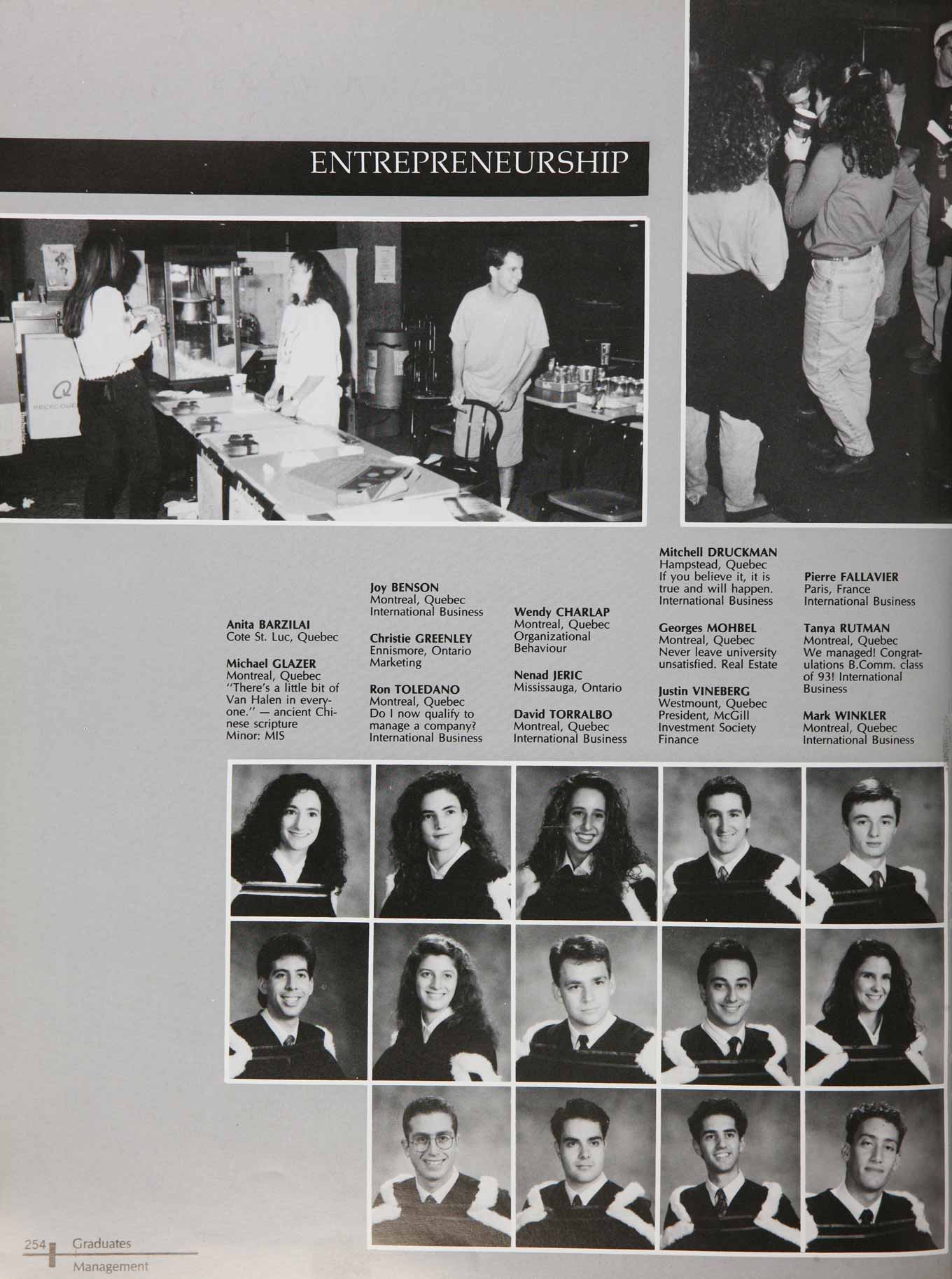 McGill Yearbook: 1993