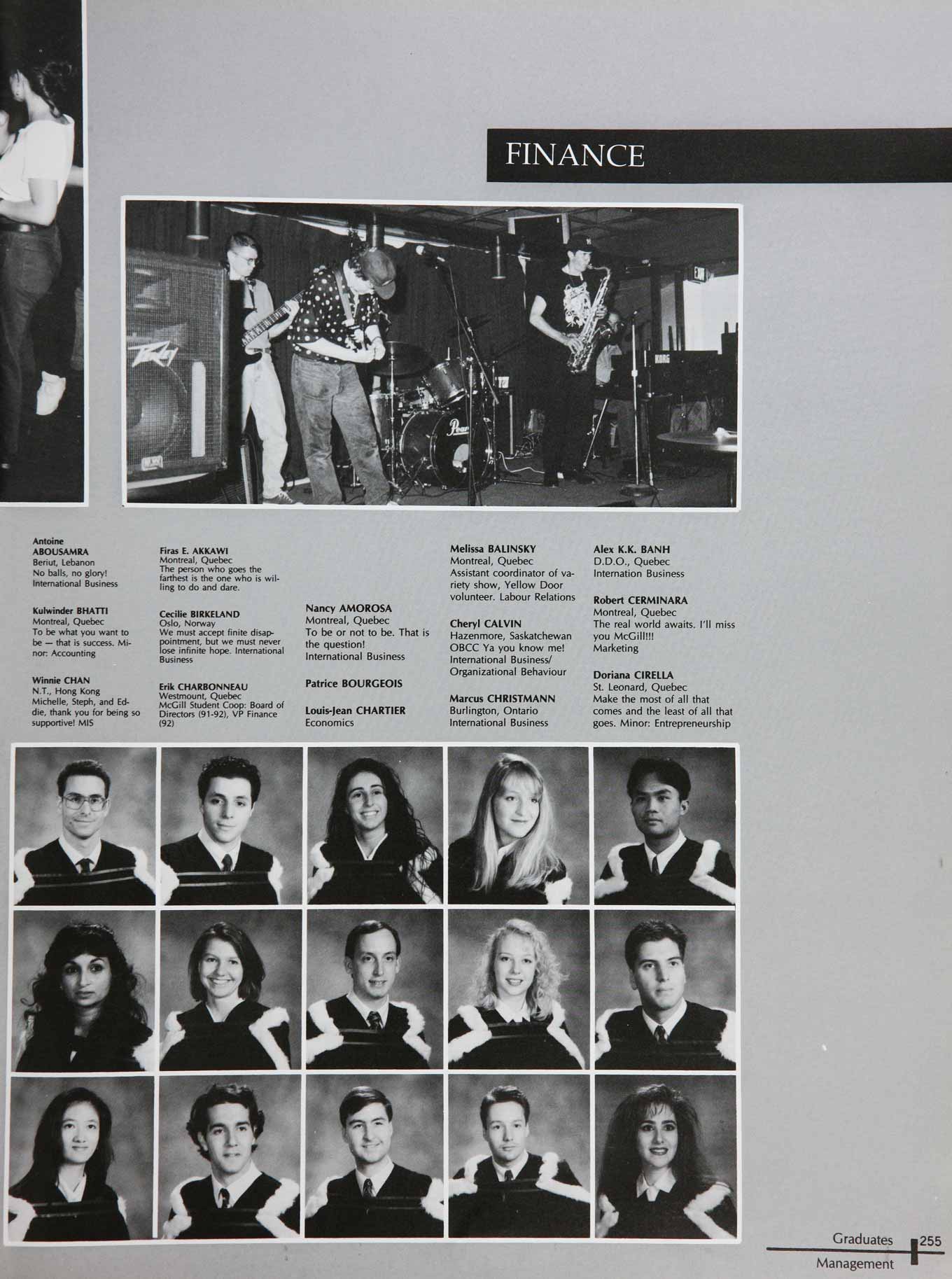 McGill Yearbook: 1993