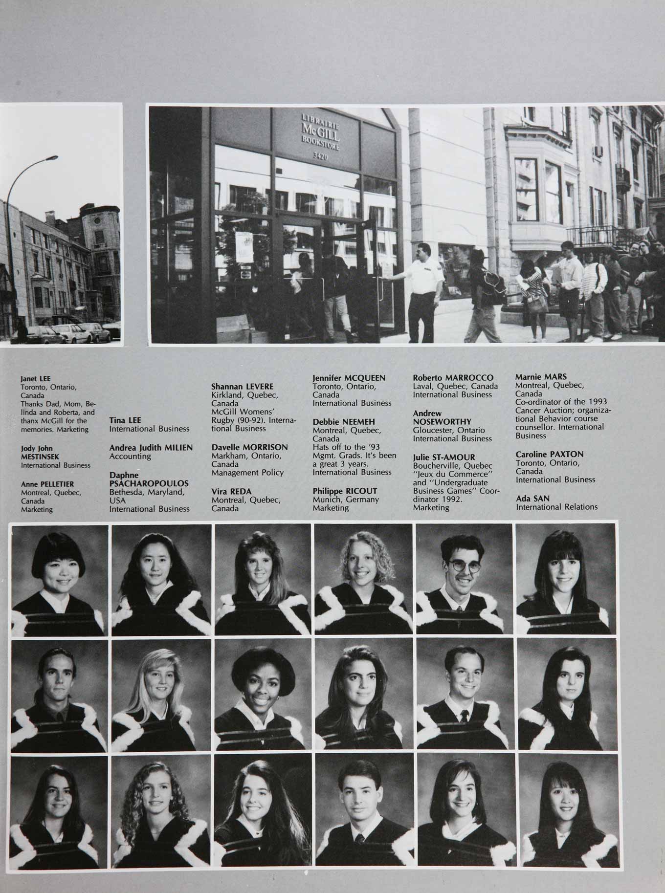 McGill Yearbook: 1993