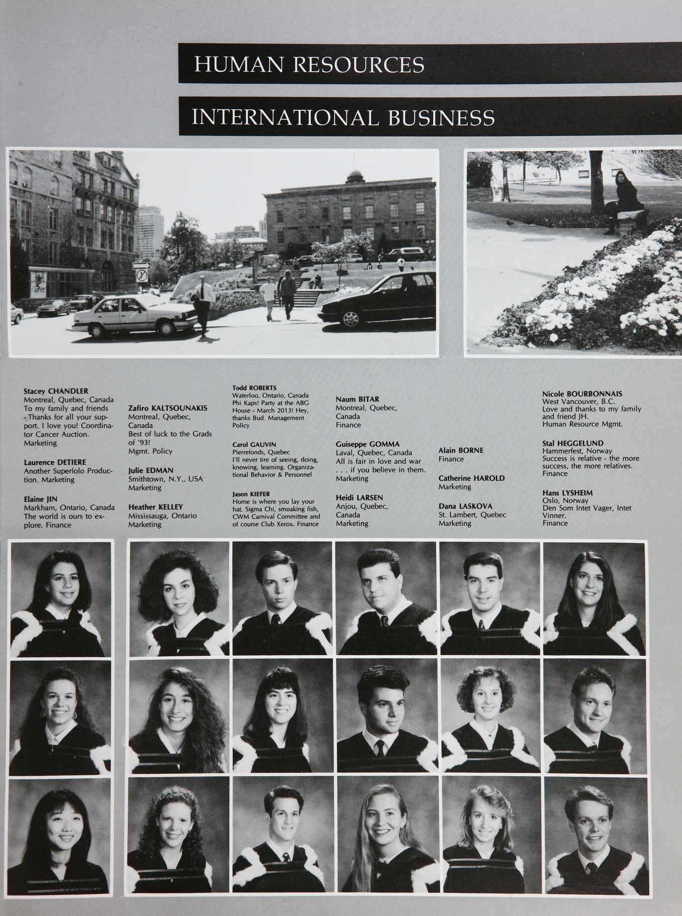 McGill Yearbook: 1993