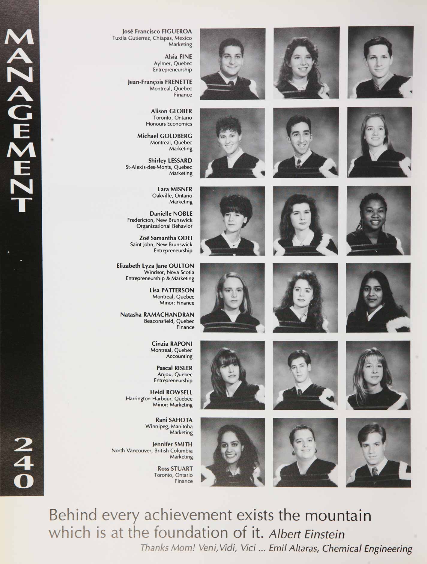 McGill Yearbook: 1994