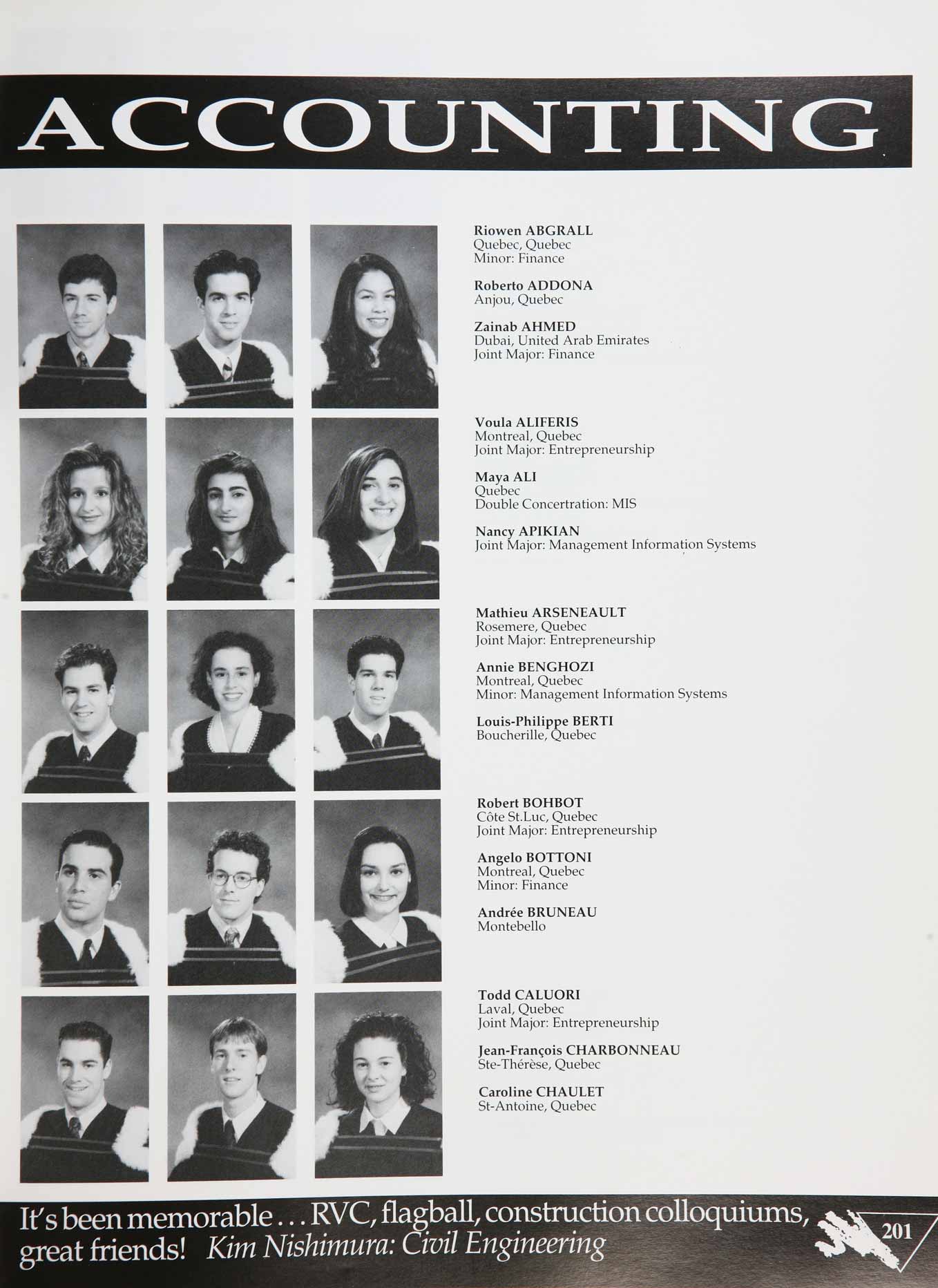 McGill Yearbook: 1995