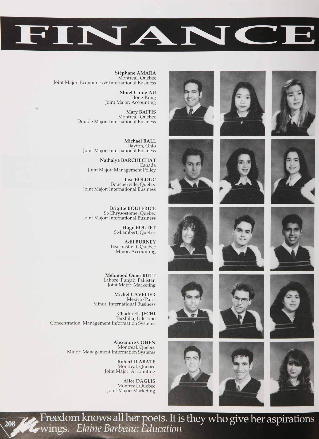 McGill Yearbook: 1995