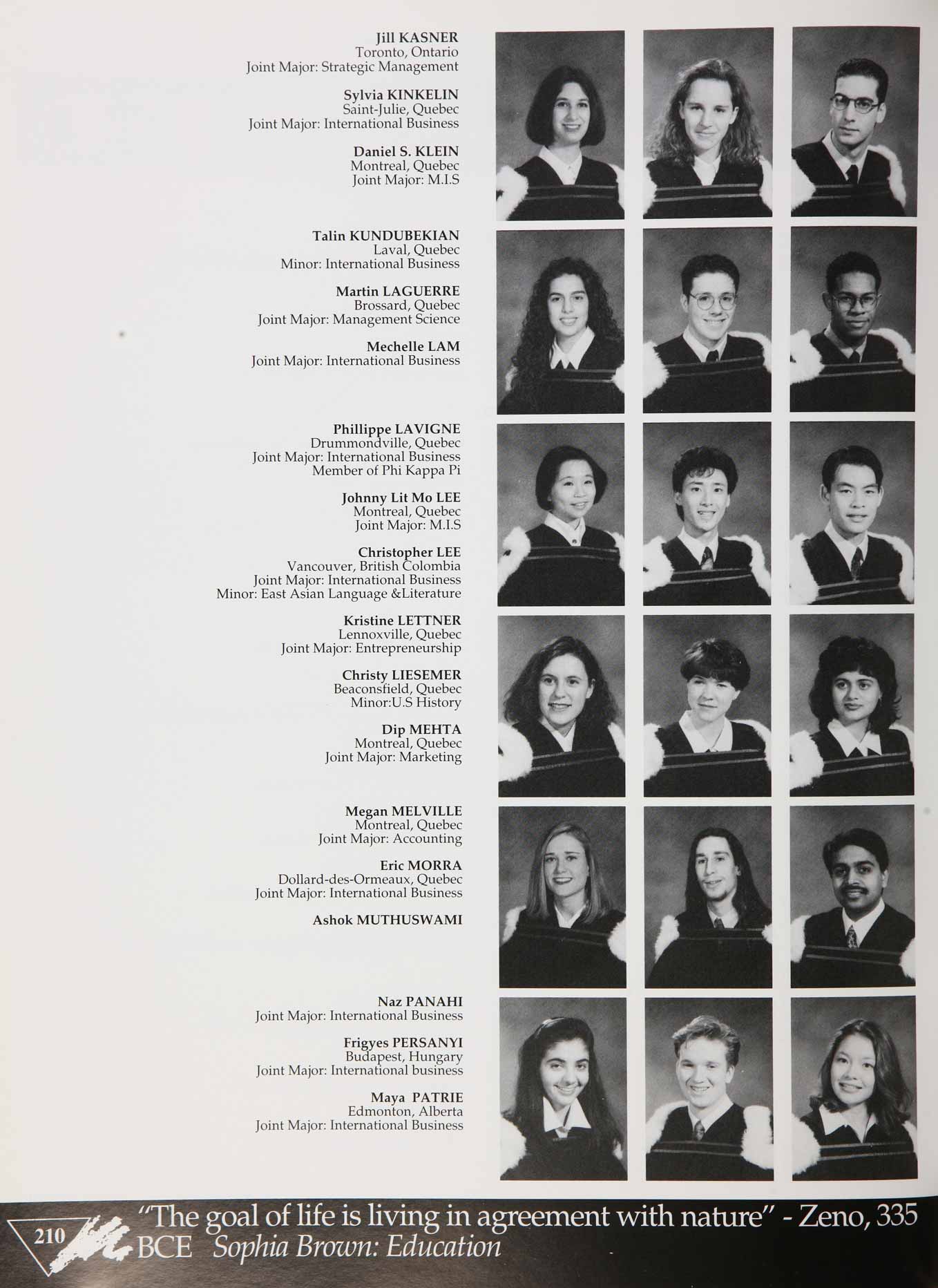McGill Yearbook: 1995