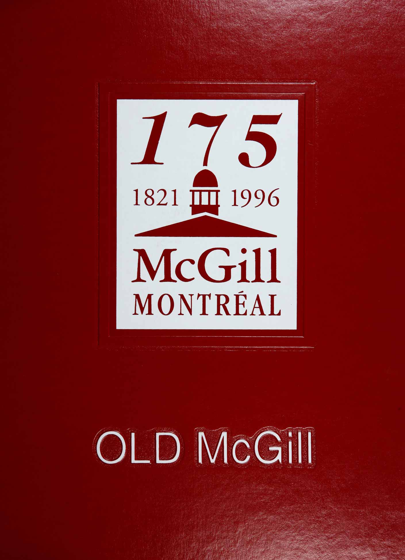 McGill Yearbook: 1996