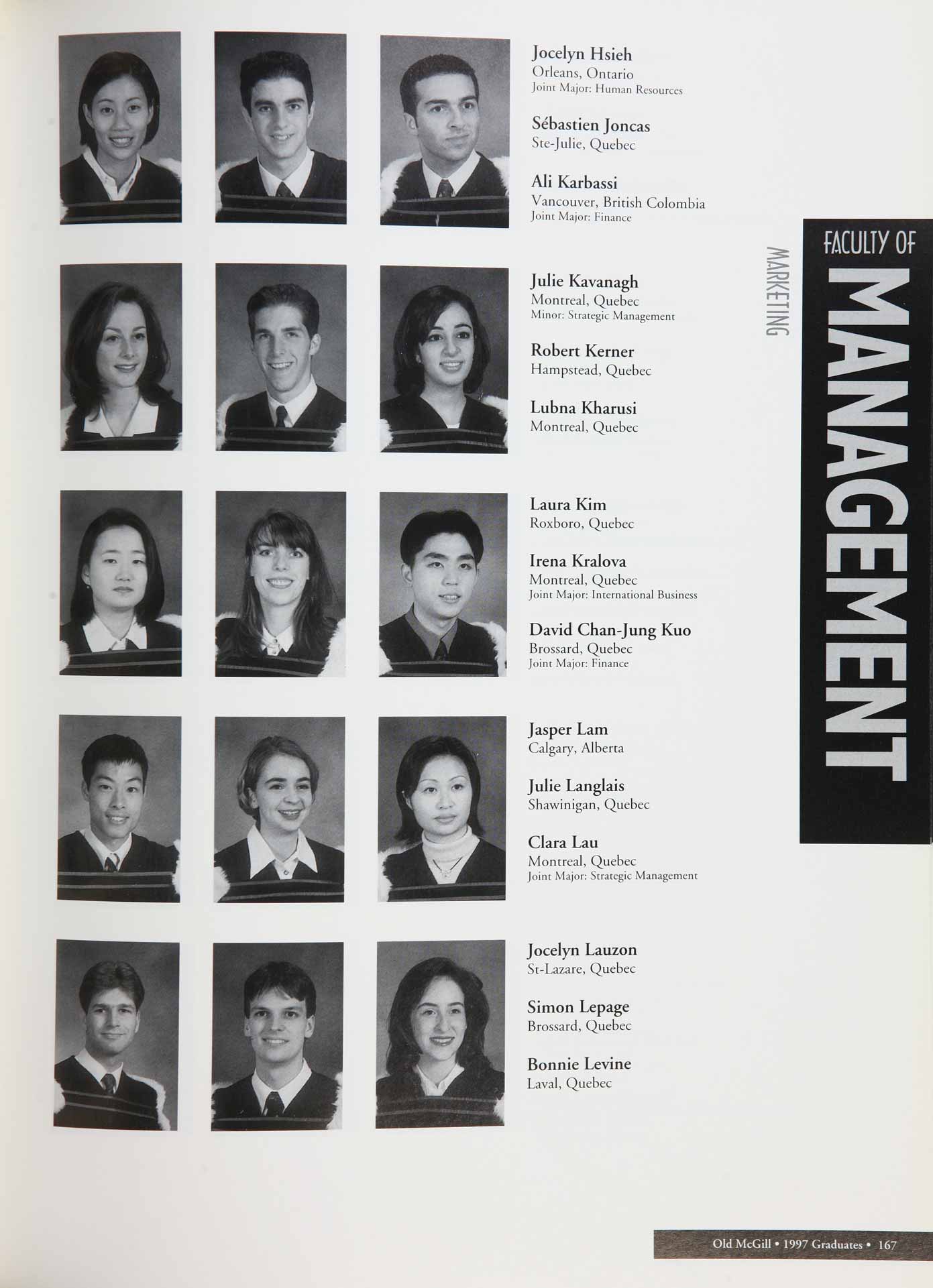 McGill Yearbook: 1997