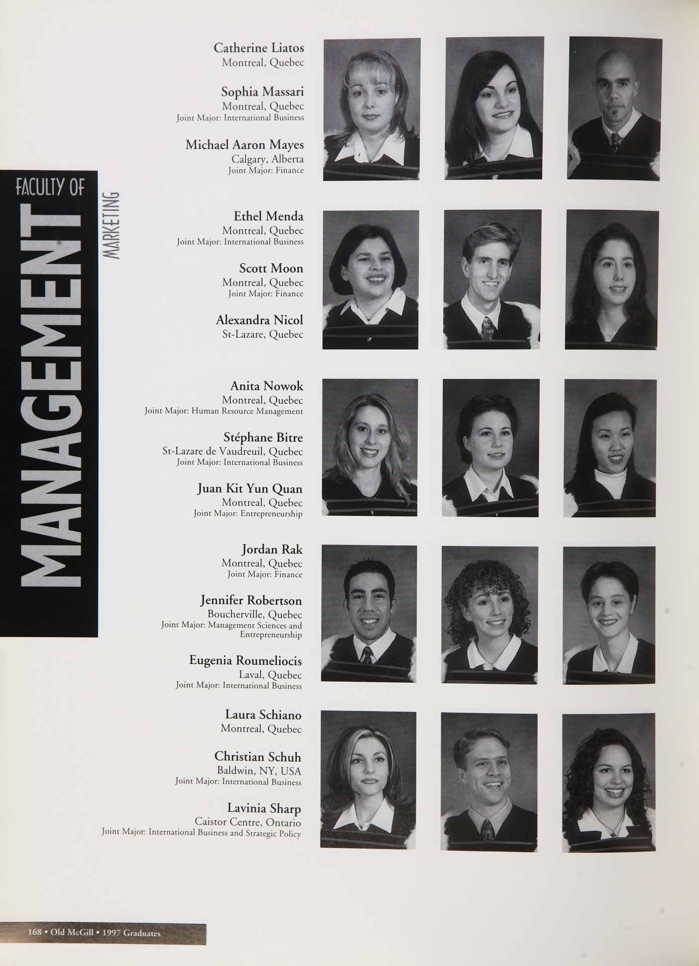 McGill Yearbook: 1997