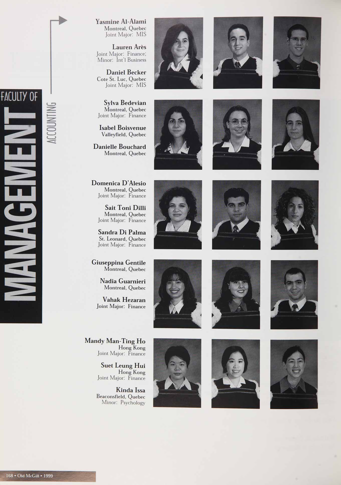 McGill Yearbook: 1999
