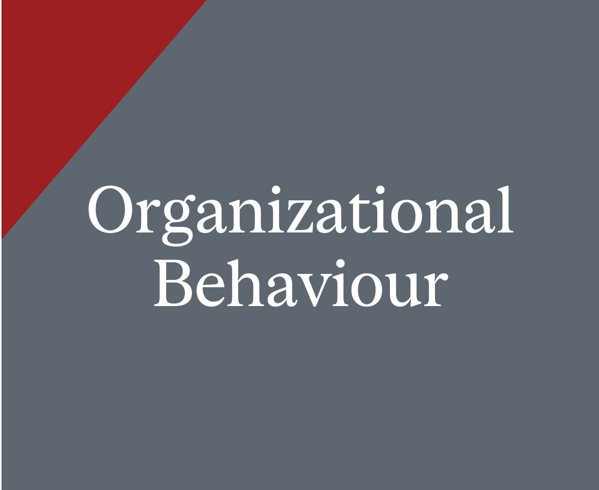 Organizational Behaviour