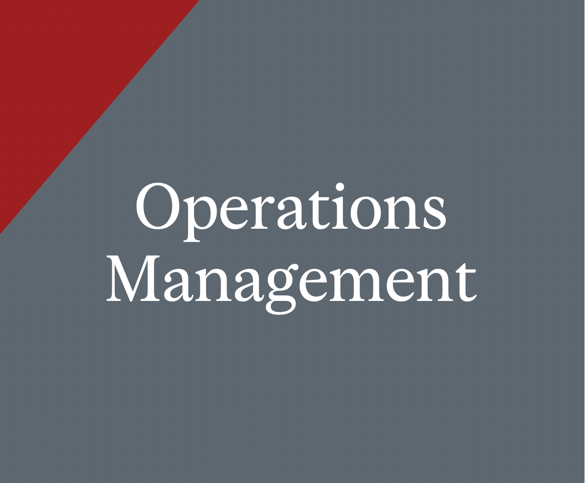 Operations Management