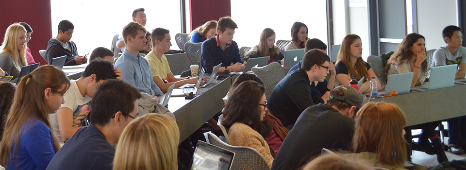 Students in classroom