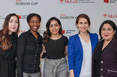 Dobson Cup 2019 Health Sciences Track 2nd place winners FemTherapeutics
