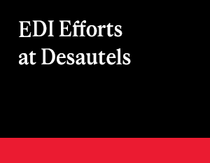 EDI Efforts at Desautels
