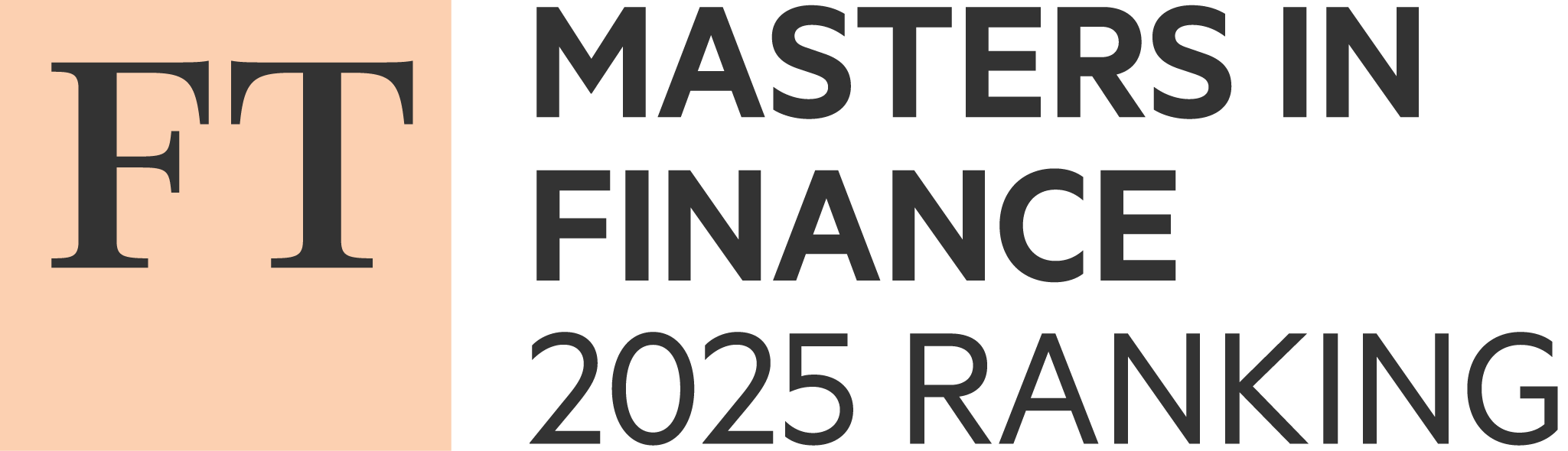 Financial Times Business school rankings 2025