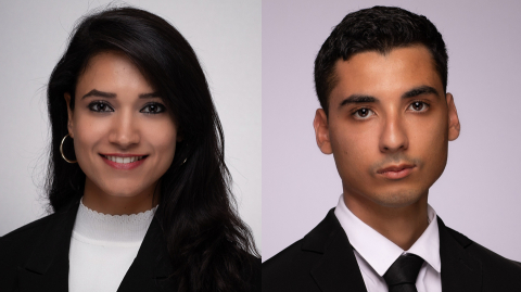 Bhavvyya Malhotra (Autodesk) and Younes Amor (Morgan Stanley)