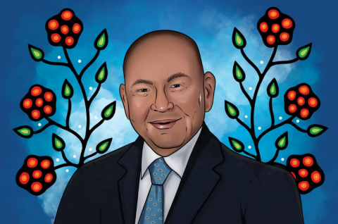 Bill Anoatubby (Illustration by CHIEF LADY BIRD /THE GLOBE AND MAIL) Bill Anoatubby (Illustration by CHIEF LADY BIRD /THE GLOBE AND MAIL)