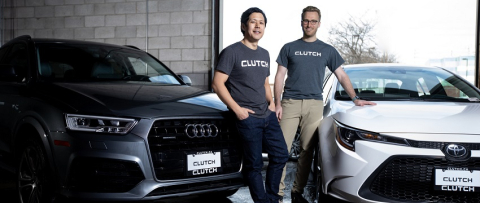 Clutch CEO Dan Park (left) and COO and founder Steve Seibel (Photo: Glenn Lowson)